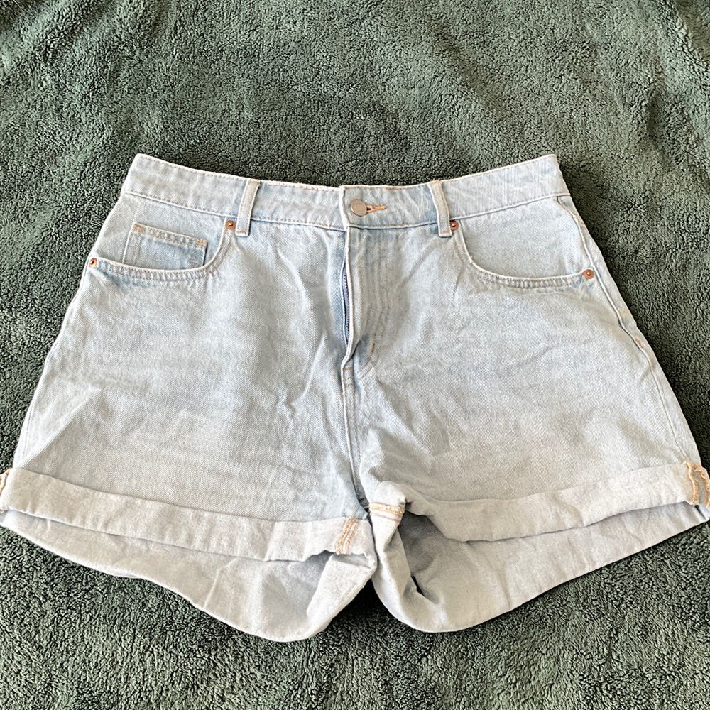 H&M Light Blue Denim Women Shorts